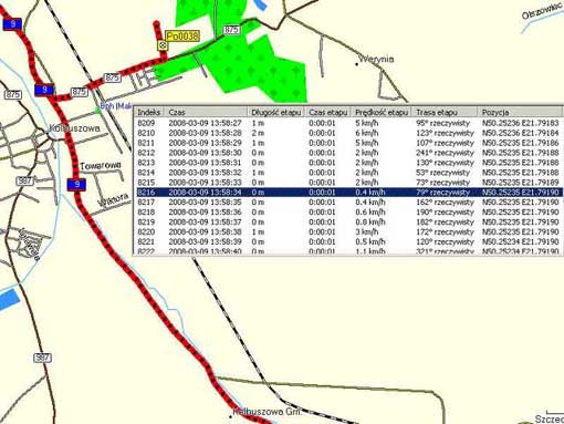 Dojazd do PO 0038.