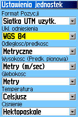 Układ odniesienia WGS-84.